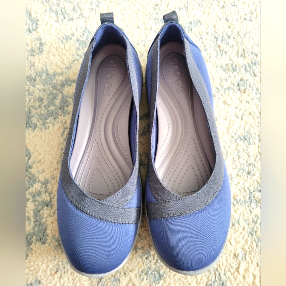 Crocs Busy Day Bijou Ballet Shoes Size 8
